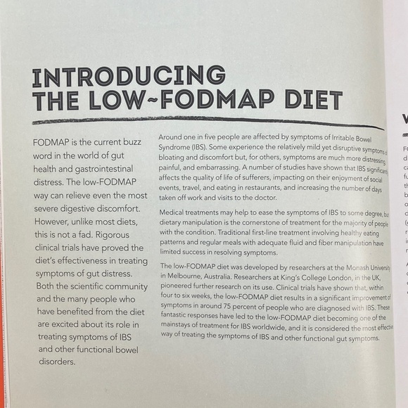 The Low FODMAP Recipe Book by Lucy Whigham - softcover for GUT Health - Picture 8 of 16